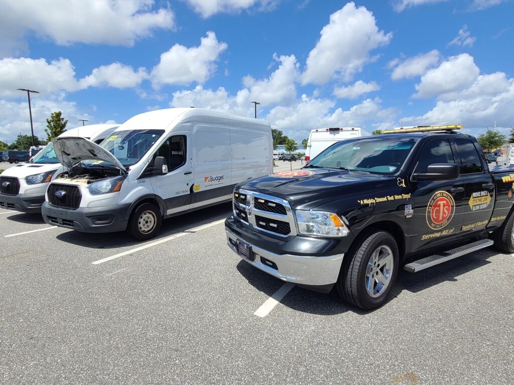 CTS roadside assistance truck